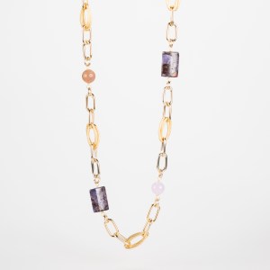 Collana con Ametiste