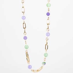 Collana con Giade Mix Color