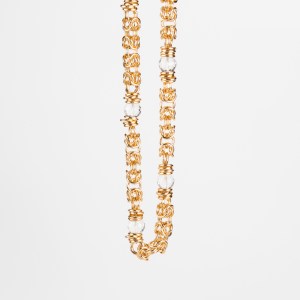 Collana Bizantina con cristallo di Rocca