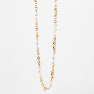 Collana con Rolò Elicoidale e Perle