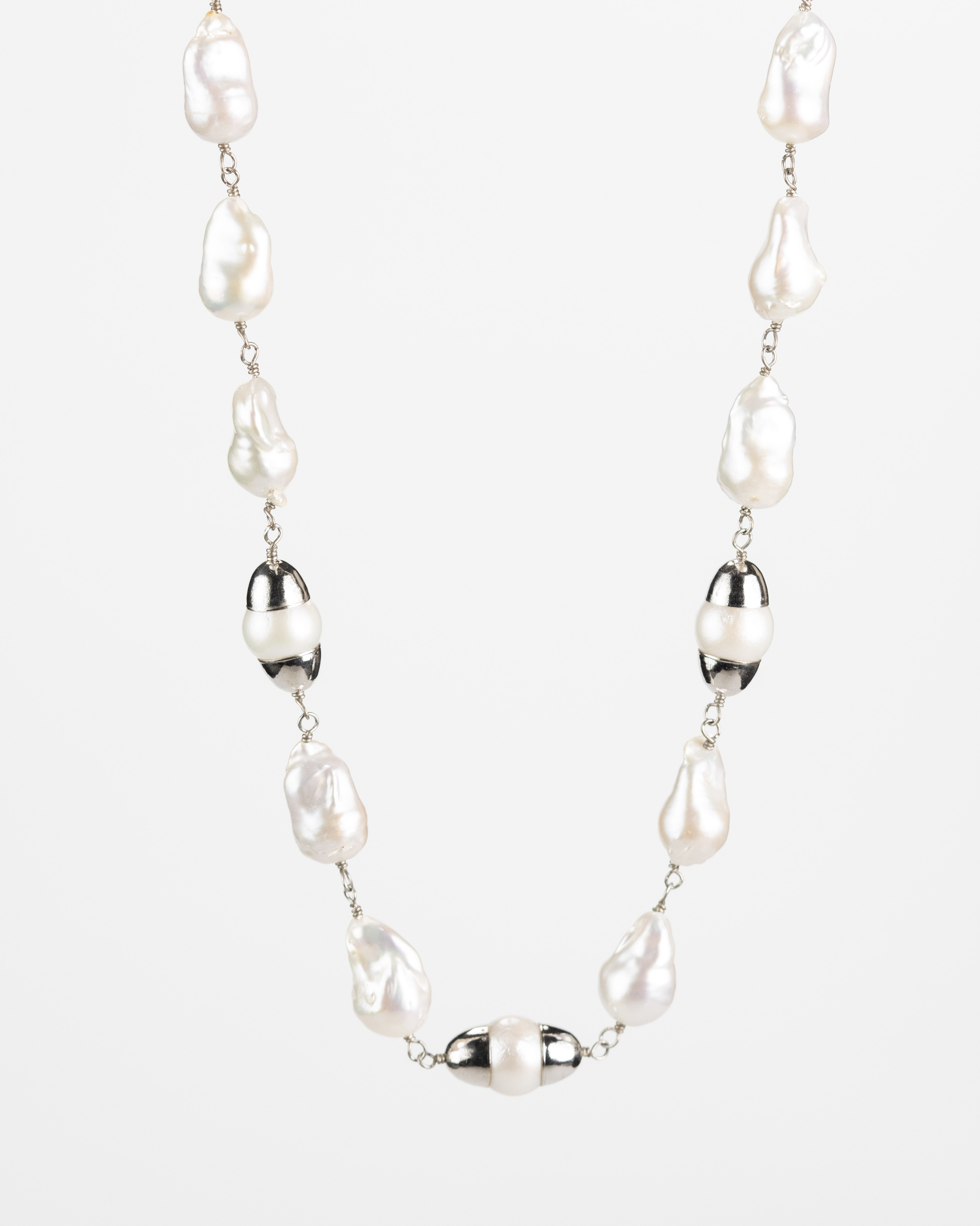 Collana Argento 925 con Perle Scaramazze